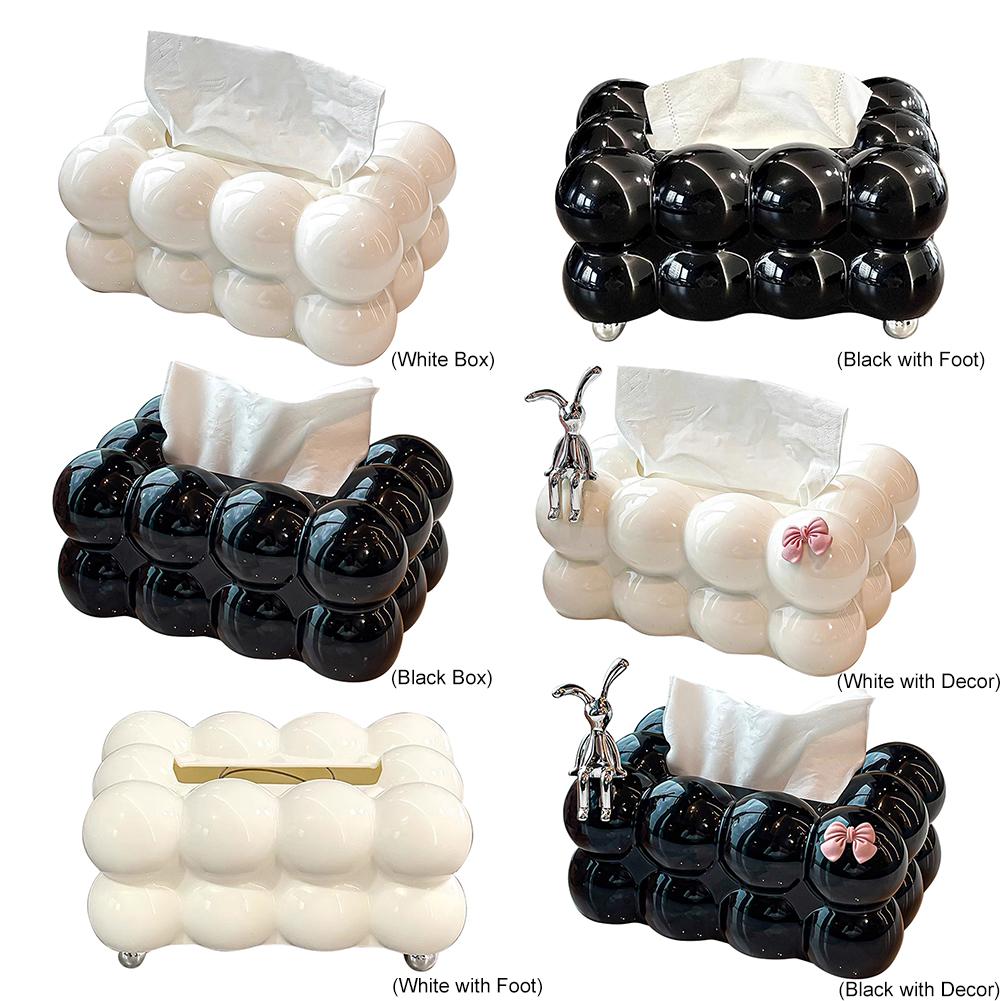 Cloud Design Tissue Box Holder Desktop Wet Tissue Case Organizer Napkin Holder Paper Storage Box Bathroom Kitchen Accessories