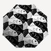 1pc Fish School Automatic Open/Close Umbrella Compact Folding Umbrella, All-Season Portable Umbrella for Women/Men F1124347