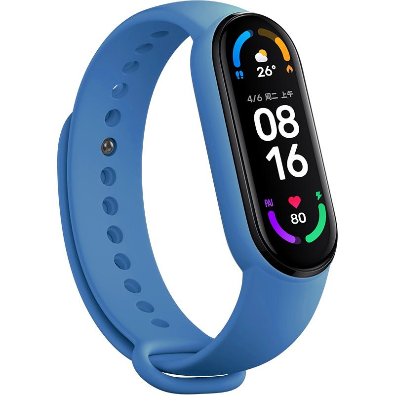 Strap for Xiaomi Mi Band 6 7 Bracelet Sport Silicone Watch Wristband Miband Band6 Band4 Correa For Xiaomi Mi Band 3 4 5 7 Straps