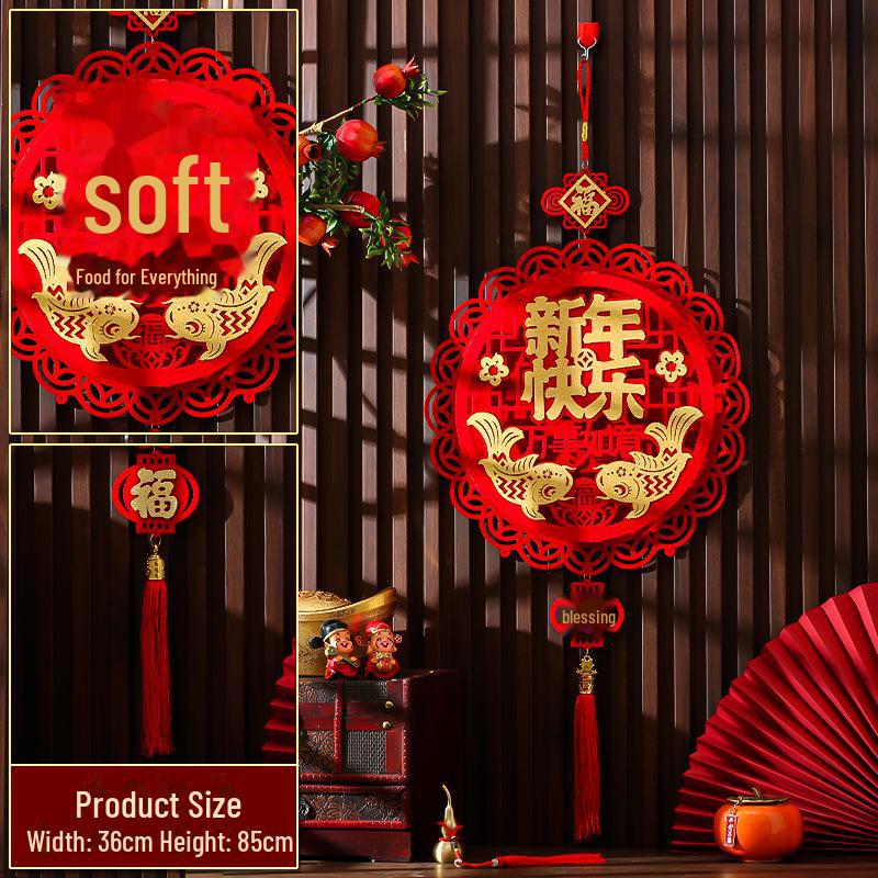 

Подвеска-благословение в виде змеи 2025 года на Новый год для декора входа и гостиной на праздник весны