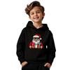 SIX SEVEN Christmas Print Hooded Sweatshirt, Streetwear Casual Style Unisex Men Women Teens Kids, Winter Fall Top