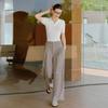 LadyS Elite Slim Fit Knit Polo Top