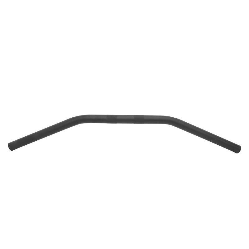 Aluminum Motorcycle 25mm 1" Classic Handlebar Chrome Black Retro Drag Handle Z Bar For Harley Softail Sportster XL883 1200