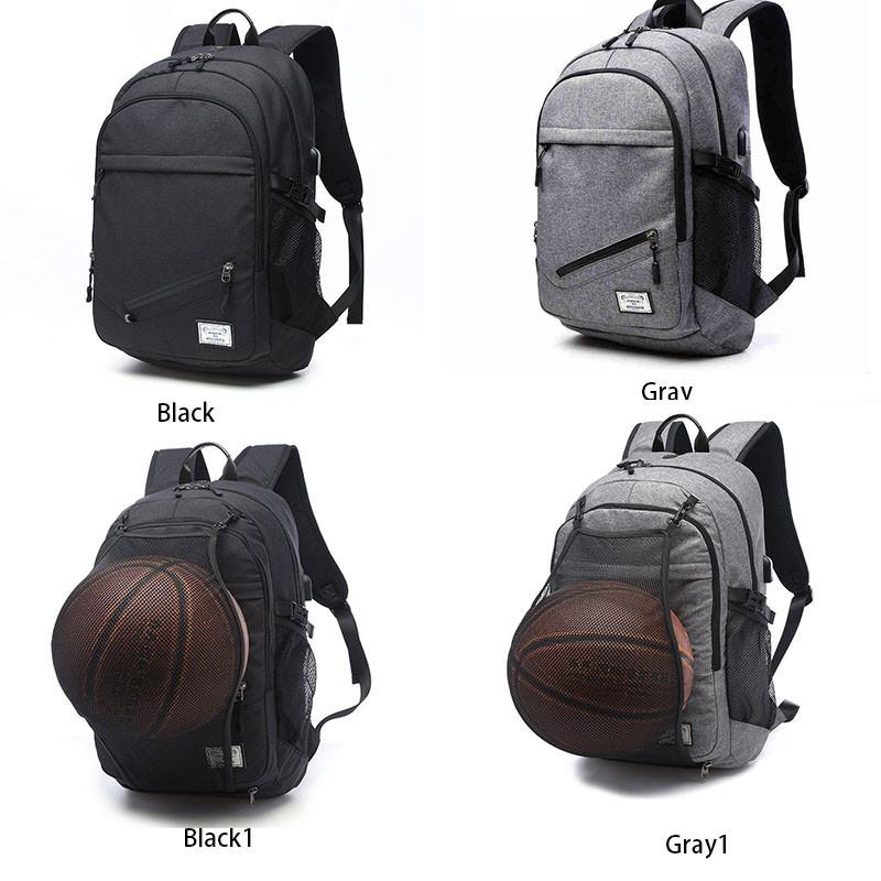 Mens Travel Backpack Hiking School Bag Rucksack With Usb Port Fit Laptop 156"