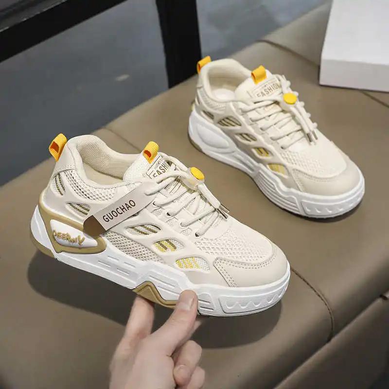 Fashion High Platform Hip Hop Sneackers Vulcanize Womans Tennis Shoes Minimalist Sneakers Sport Shuse Minimalist Holiday Sneacker