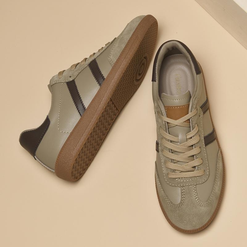 Fashion New Genuine Leather Men's Casual Shoes Trainer Race Male Sneakers Fashion Sporrtd Walking Shoes Hot Sale Outdoor Tenis Masculino