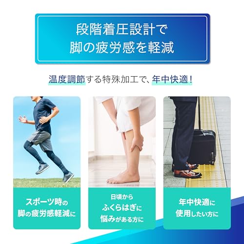 Official Medical Manufacturer: MediAid Calf Supporters, Made in Japan. [Specially Treated for Reduced Fatigue and Temperature Regulation] Provides Sol