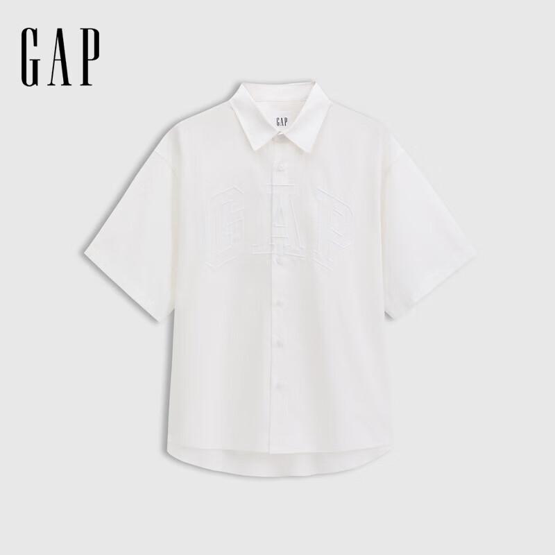 GAP Unisex Embroidered Logo Cotton Polo Shirt M