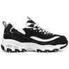 (GS) Skechers D'Lites 'Black White' Kids' 80587L-BKW