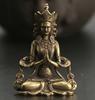 XITAO Galda svārsti Retro Misiņš Zen Budisms Buda Ornaments Dekors Vara statuja HJF0617