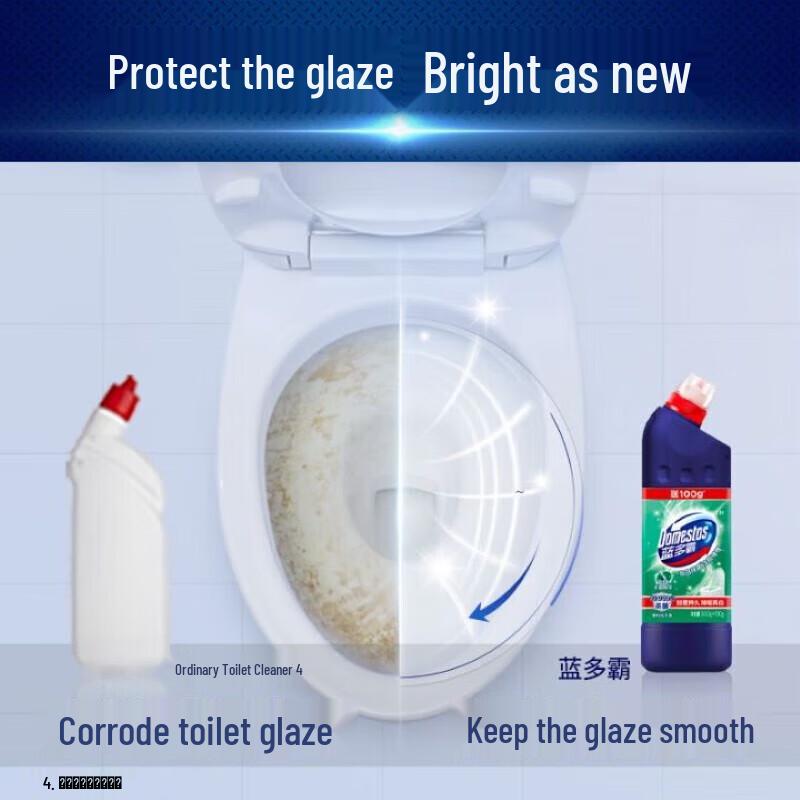 DOMESTOS Antibacterial Toilet Cleaner Gel