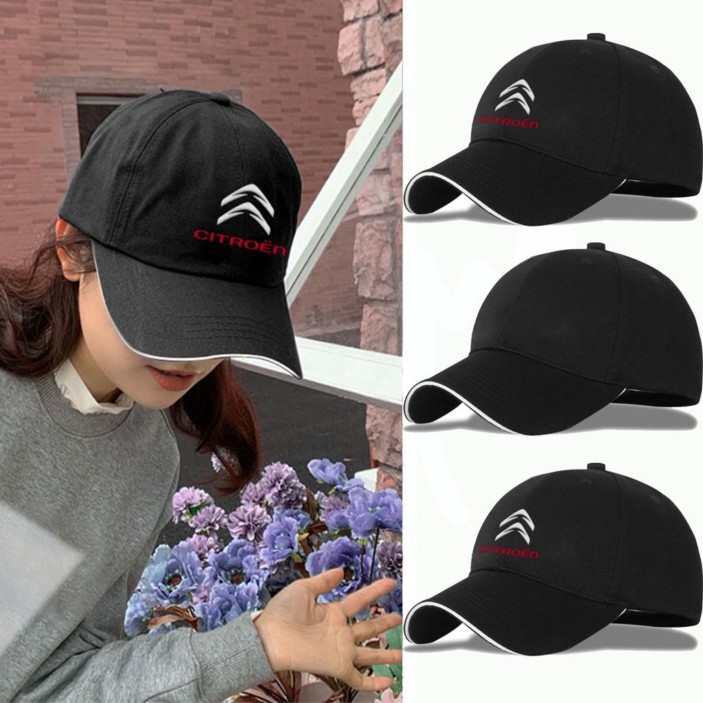 Fashion Embroidery Baseball Hat Car Trucker Outdoor Sport Running Adjustable Baseball Cap For Citroen C1 C2 C3 C4 Picasso C4L C8