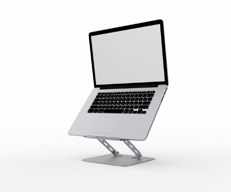 Gembird Foldable notebook riser stand, spacegrey | Gembird