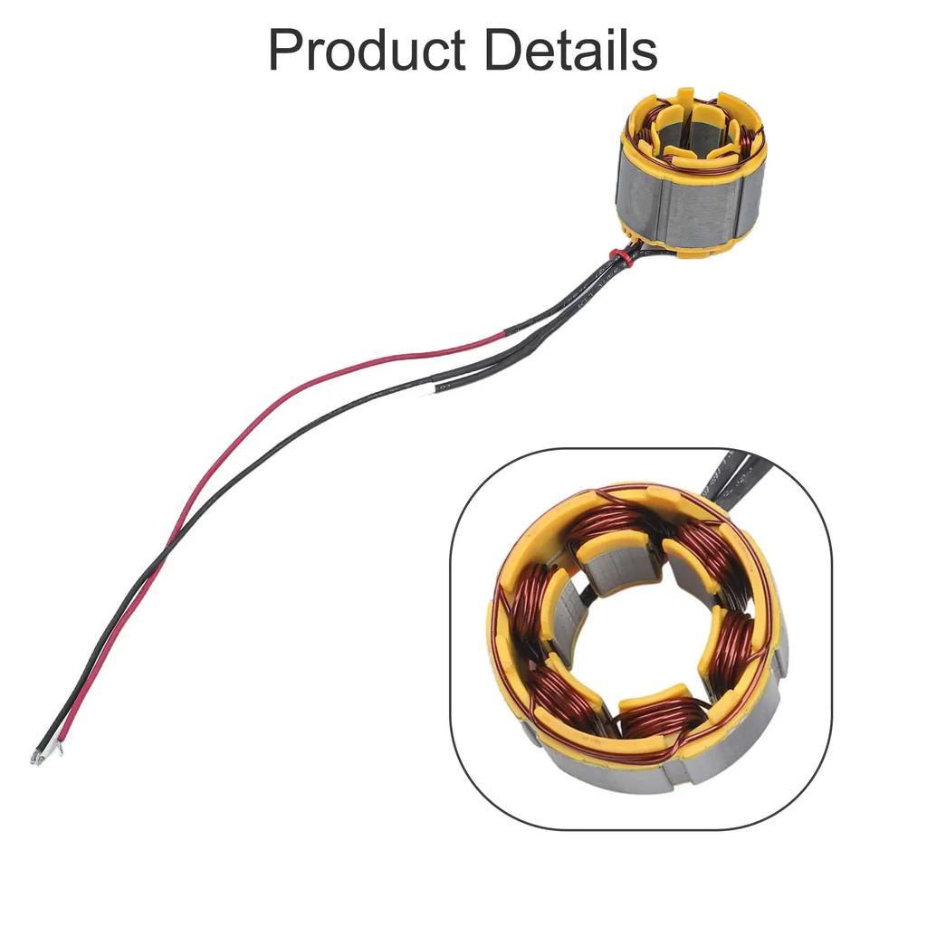 Spare Part For Tools 5025 Stator Brushless Design Heavy-duty Construction Long Service Life High Efficiency Tool Maintenance