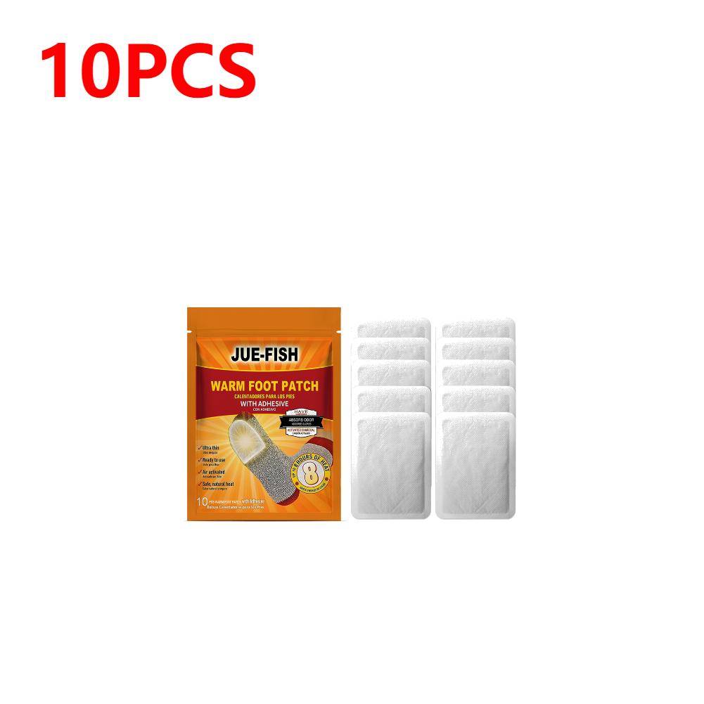 10-50 шт. Зимний греющий пластырь для ног Самоклеящийся Без запаха Одноразовый Нагревательный Отталкивающий холод Портативный Пластырь Для рыбалки Охоты на открытом воздухе
