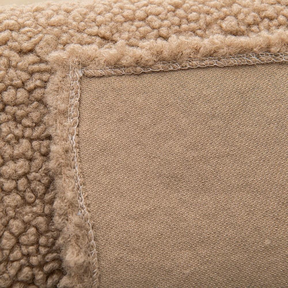 Teddy Fleece Materiaal Sofa Armleuninghoezen Verdikt Ontwerp Bank Armkappen Voor Sofa