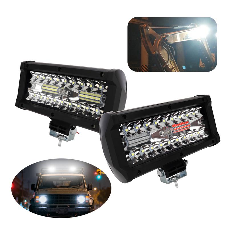 LED Bar Work Light 12V 24V Offroad Spot Flood LED Bar Work Light For ATV UTV Truck Boat SUV Automobiles Parts Accessories