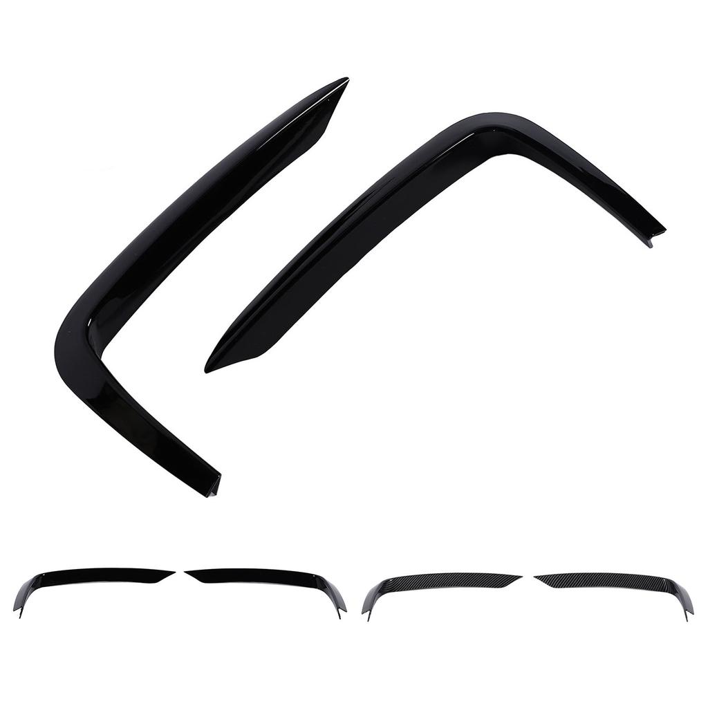 1 Pair Lip Spoiler Fog Lamp Cover Grille Sporty Look Spoiler Fog Lamp Cover Trim Grille for 2 Series