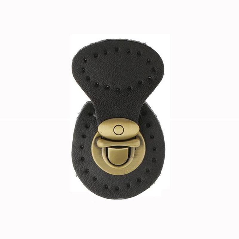 Genuine Leather Bag Lock Magnetic Button Fasteners Snap Buckles Replacement Handmade Bag DIY Clasp Accessories KZ0253