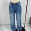 Vintage Baggy Jeans Women Fashion 2025 New Loose Casual Solid Color Wide Leg Pants Zipper Fly Pocket High Waist Denim Trousers