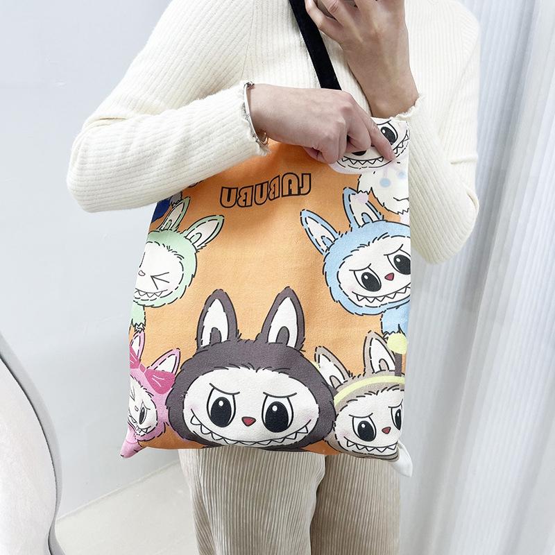 

Rabubu Canvas Tote Bags Large Capacity Shoulder Bag For Work Commuting