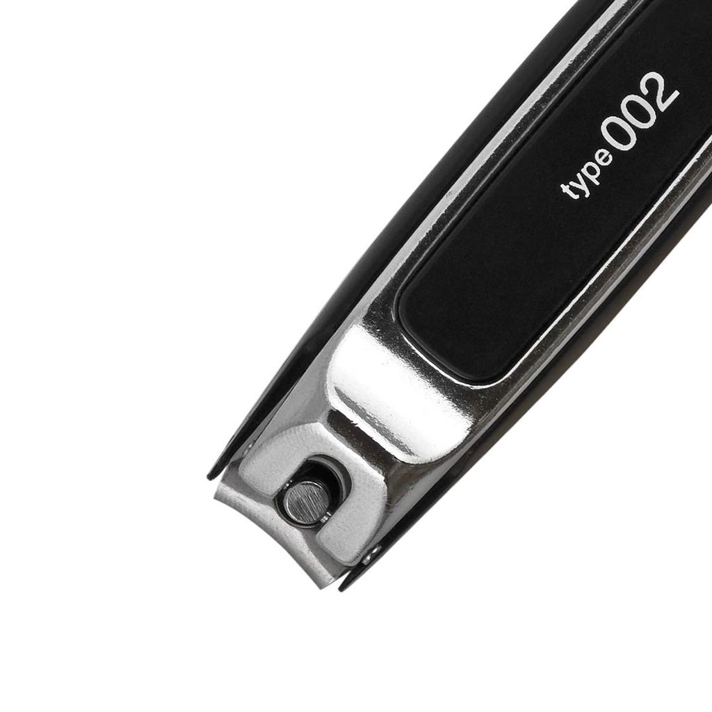 KAI Nail Clipper Type002 M Black Curved Blade Made In Japan KE0129