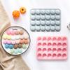 24Cavity Brains Shaped Silicone Molds Fondants Molds Pastries Bakings Decorating Tool Soap Molds Cake DIY Supplies