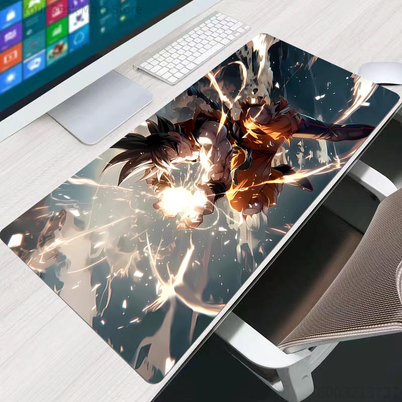 Mouse Pad DBZ Dragon Ball Professional E-sports Gamer Speed PC Gaming Rubber Keyboard Pad Notbook Desk Mat Xxl Mousepad