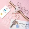 Transparent Connection Clip 100Pcs Nail File Accessory Widely Used Folding Clip  Hand Account
