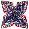 New Belt Saddle 130cm Square Scarf Luxury Brand Scarves For Ladies Twill Silk Scarf Woman Kerchief Shawl Scarves For Ladies