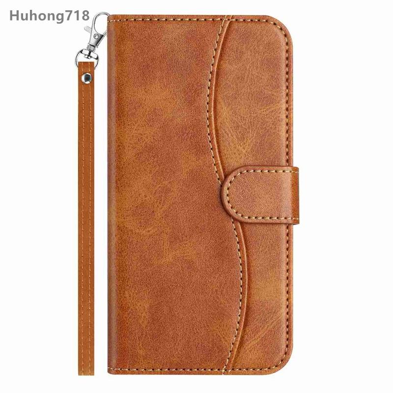 

Casing For Sony Xperia 1 10 V VI VII E6508 Z4v 2023 Wallet Leather Flip Protect Skin Cover Case Sony Xperia 1 VII коричневий