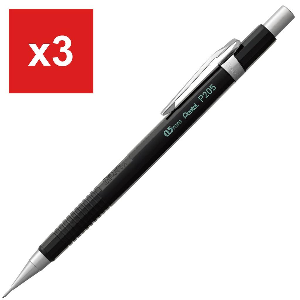 Druckbleistift Neo-Klassisch Schwarz 0,5 mm Limitierte Edition P205-AL6