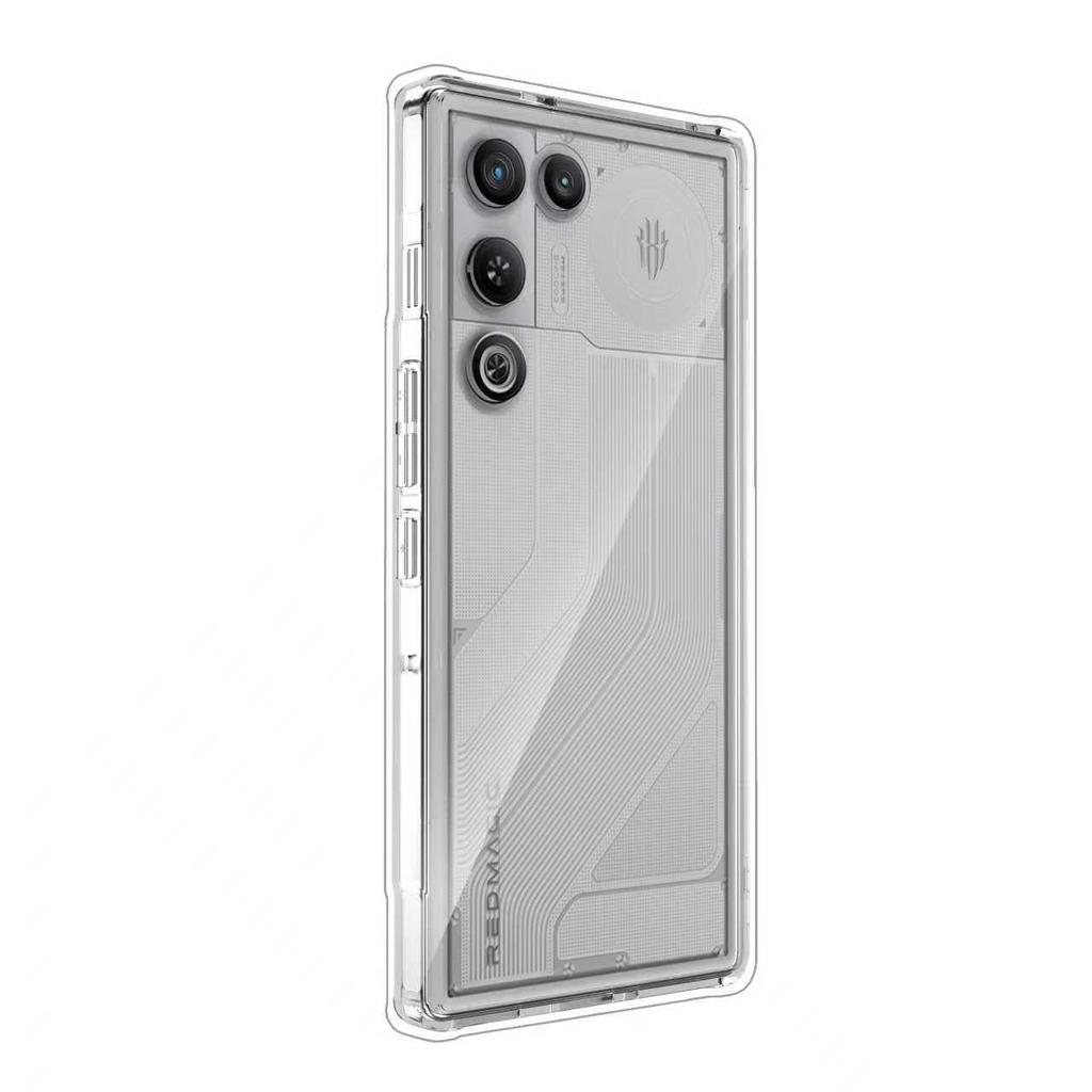 Translucent Shockproof Phone Case For ZTE Nubia RedMagic 11 Air TPU Matte Frame Magnetic Wireless Charging Plastic Back Cover