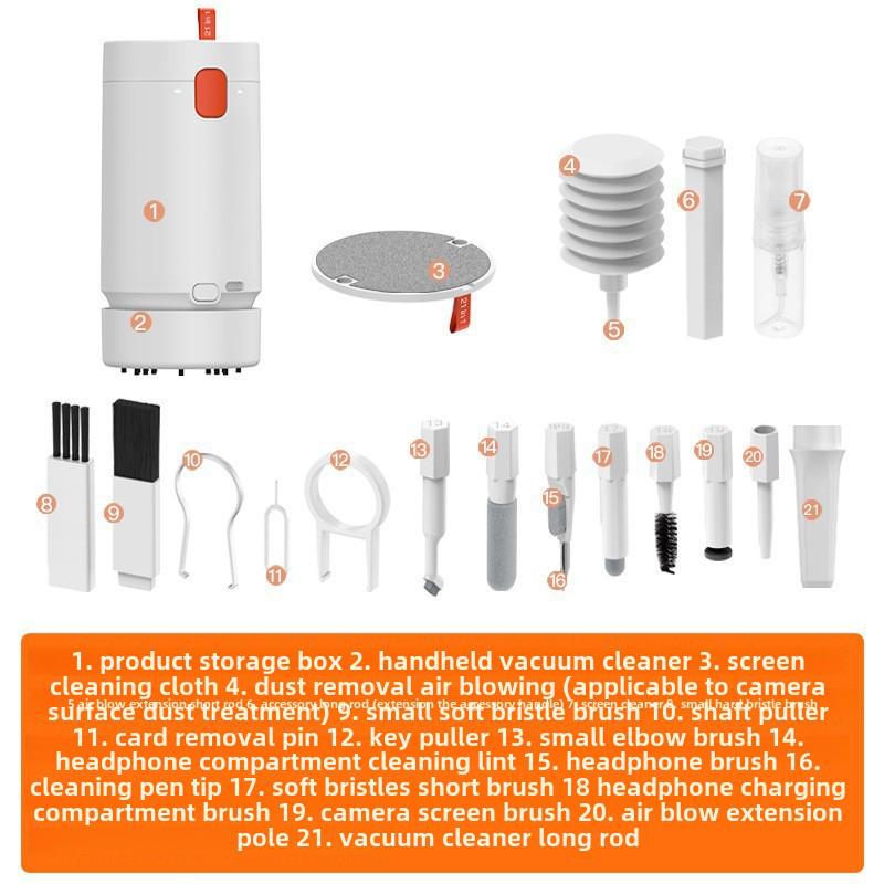 

Multifunctional Bluetooth Earphone & Mobile Screen Cleaning Pen for Phones & Keyboards