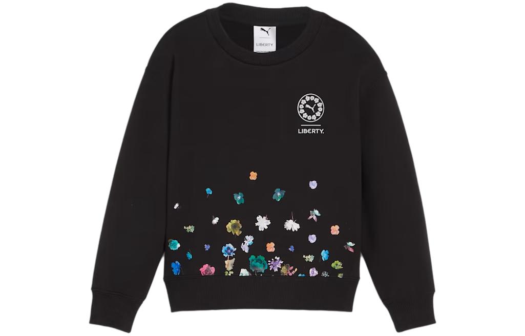 PUMA Kids Sweatshirts Crew Neck Moderate 622236-01 140
