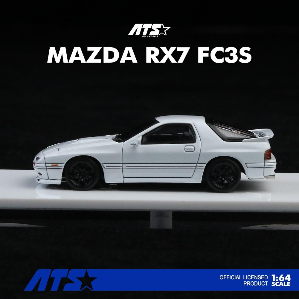 ATS 1:64 Mazda RX-7 RX7 FC3S Leichtmetall Auto Die-Cast & Spielzeugfahrzeuge Automodell Miniatur Maßstabsmodell Auto Spielzeug Für Kinder
