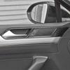 Carbon Fiber Car Interior Door Handle Panel Trim Cover For Volkswagen VW Magotan Arteon Window Control Panel Sticker