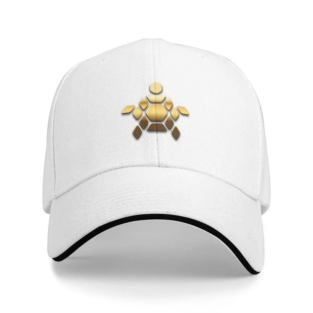 Golden Turtle Tshirt Tortoise Artwork Tortoise Tshirt Baseball Cap Male Hat Anime Hat F Women Mens