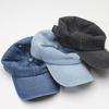 Denim Cap Summer Light Version Solid Color Casual Baseball Cap Women'S Versatile Curved Brim Sun Hat Men'S Trend
