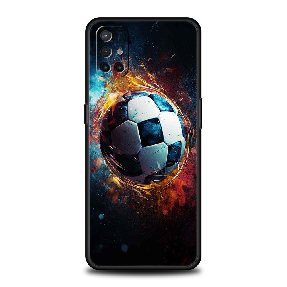 Football Phone Case For OnePlus 13 12 11 10 9 8 7T Pro 13R 12R 10R 9RT 8T Nord N200 N30 2T CE 2 3 5G Lite Soft Cover