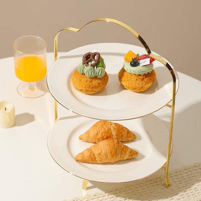 Nordic Ceramic 3-Tier Cake Display Stand
