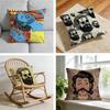 Djerf Avenue Cushion Cover Short Plush Pillowcase for Bed Sofa Carwashable
