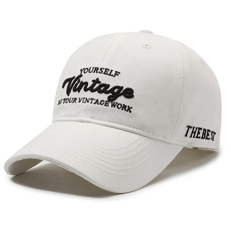 Spring Autumn Cap Female Embroidered Letter Sun Hat Ponytail Panama Cap Summer Outdoor Baseball Cap for Men Peak Cap