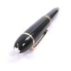 Pristine MONTBLANC fountain pen Meisterstück 149 Cap type black 18K mens Used