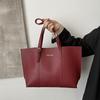 Women's Bag Large Capacity Soft Leather Tote Bags Casual Versatile Shoulder Handbag Winter Versatile Commute Bag