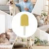 Cat Hair Removal Brush, Gentle and Effective Dog Undercoat Brush, Yellow