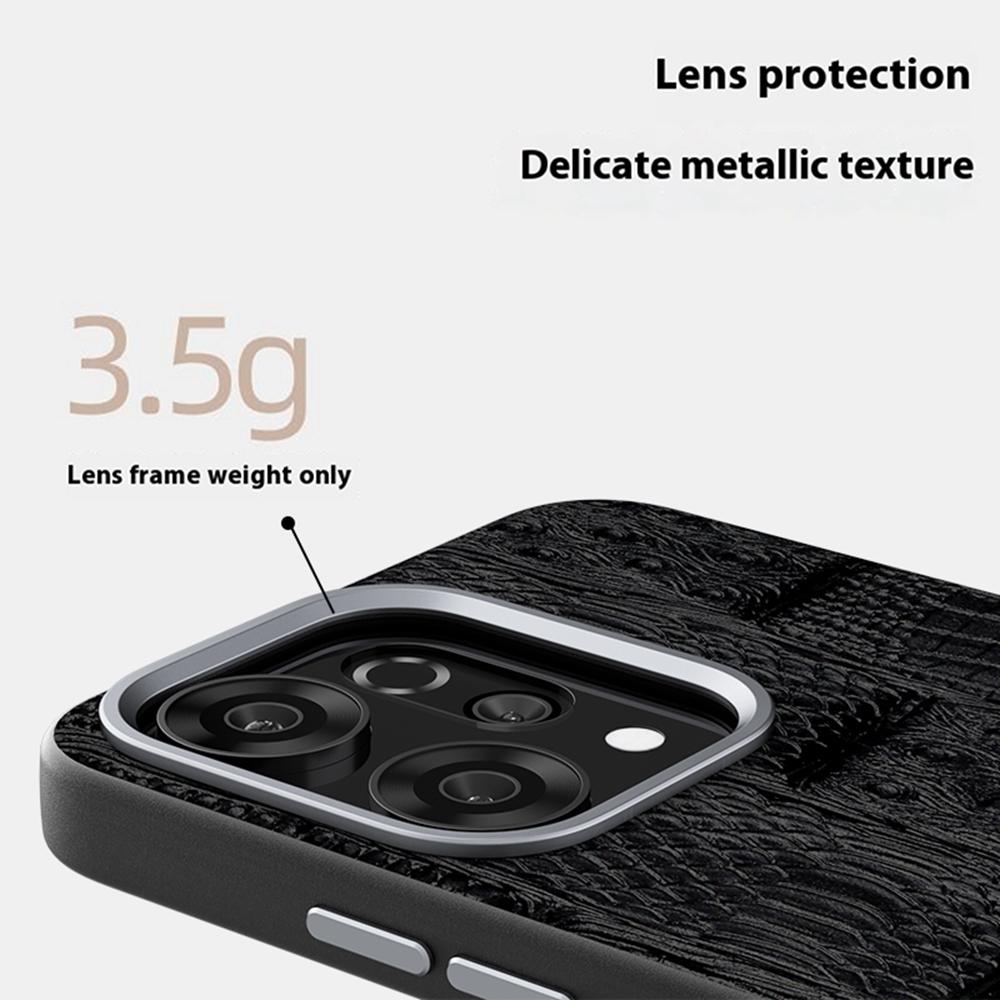ABEEL For Oppo Reno14 5G (Global) Case Compatible with MagSafe Beast Texture Micro-Embossing Back Cover