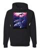 Underwater Whale Dolphin Bottlenose Nautical Graphic Hoodie Sweatshirt