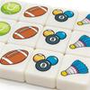 Harz-Mahjong-Spiel, Mahjong-Set mit Nationalflaggen, Geeignet für Männer, Frauen, Jugendliche, Mädchen, Familien, Freunde und Urlaube.