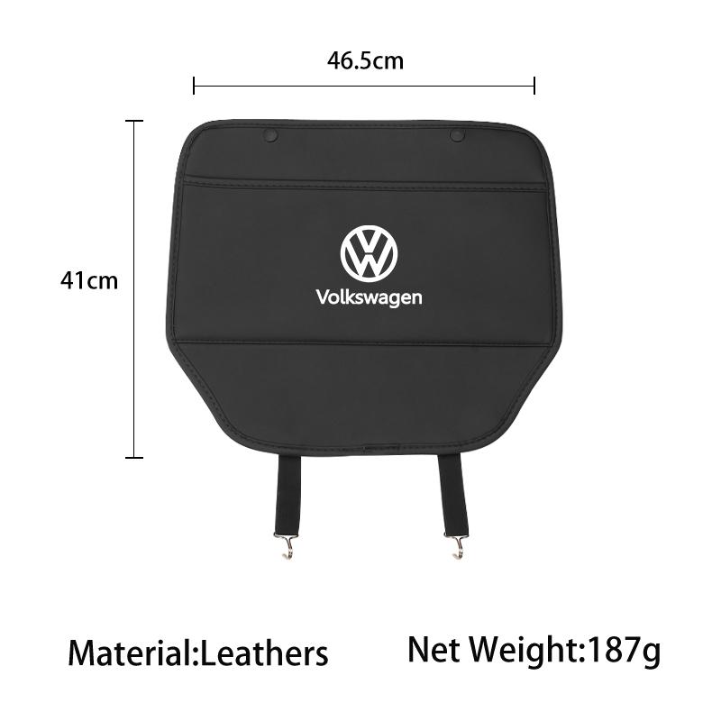 2026 Hot For Volkswagen VW Car Seat Back Anti Kick Protective Pad Cover Anti-Scratch Mat For VW Tiguan CC Jetta Polo Golf Passat